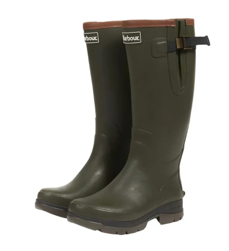 Barbour Mens Tall Wellington Tempest Olive