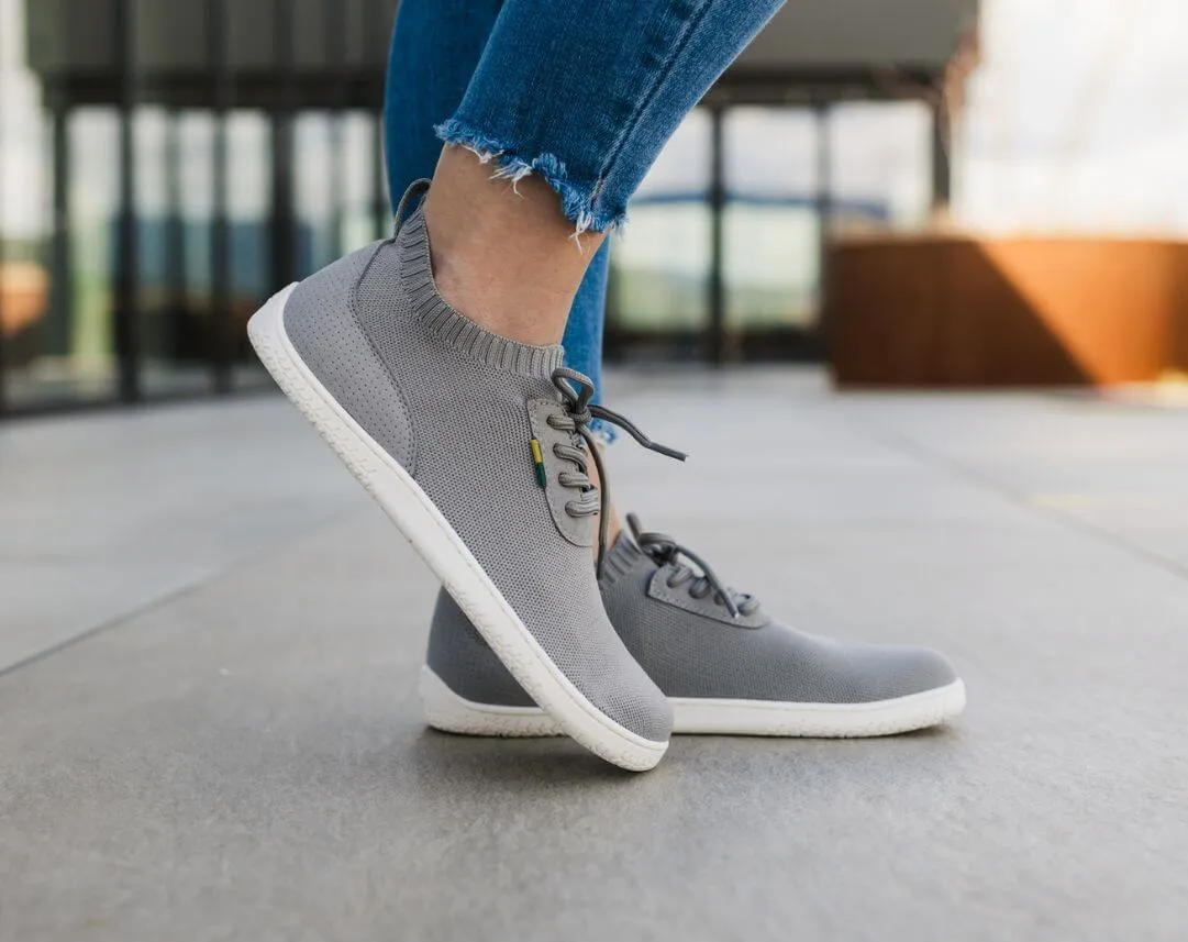 Barefoot Sneakers - Be Lenka Stride - Grey & White