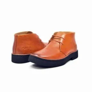 British Walkers Playboy Classic Men's Cognac Tan Leather