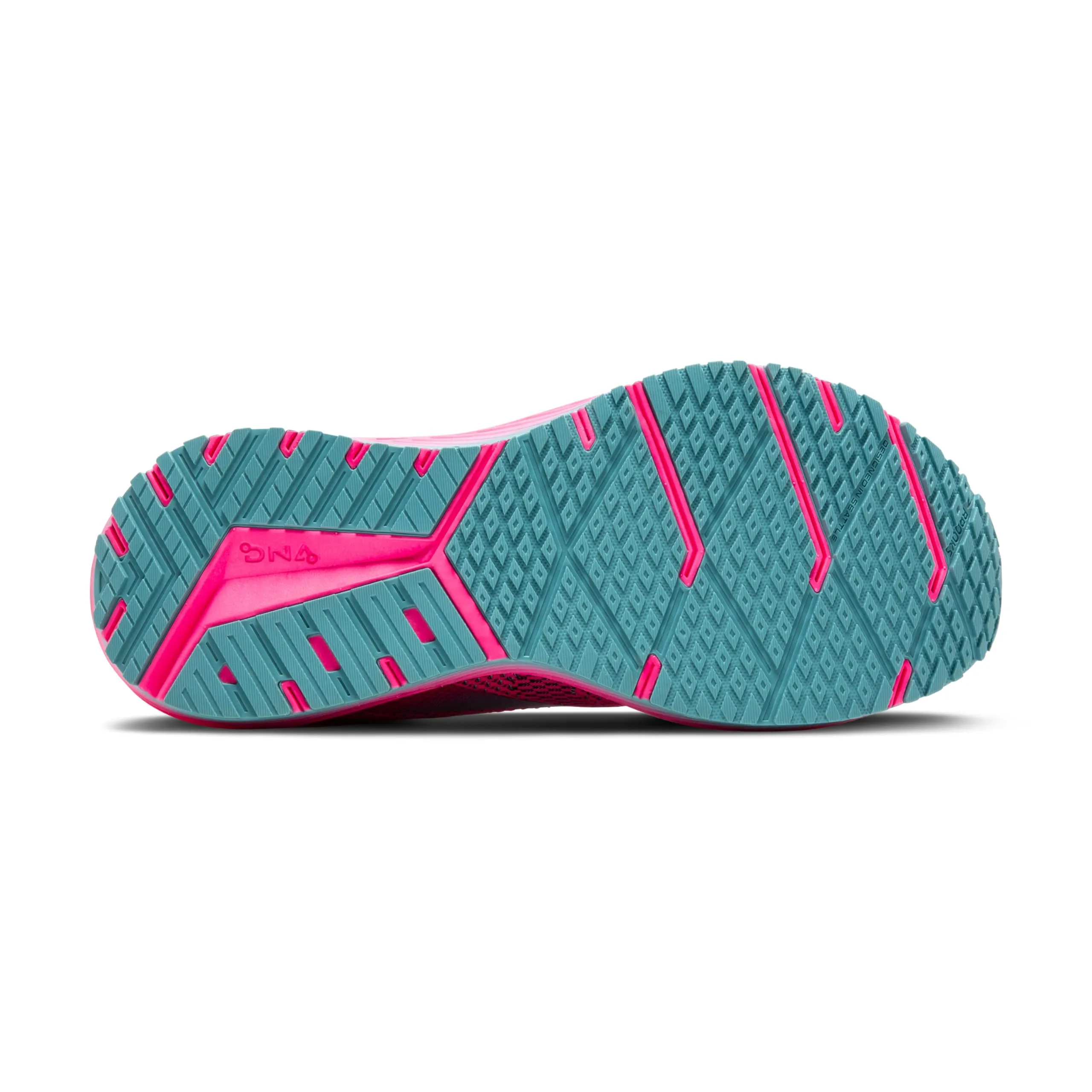 Brooks Women’s Revel 7 Neutral Running Shoe - Knockout Pink/Black/Aqua - 9 Medium