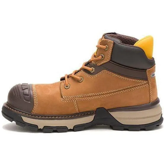 CAT Women's Excavator Superlite Nano Toe WP Work Boot - Brown - P91199