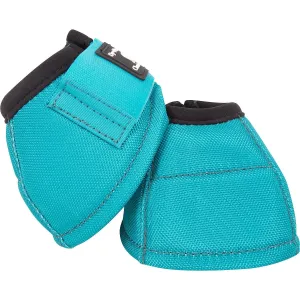 Classic Equine DyNo Turn Bell Boot-Aqua