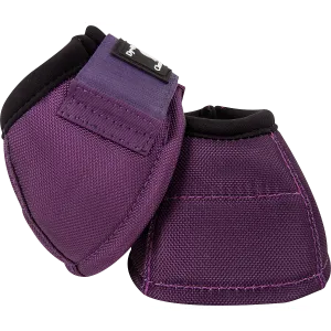 Classic Equine DyNo Turn Bell Boot-Eggplant