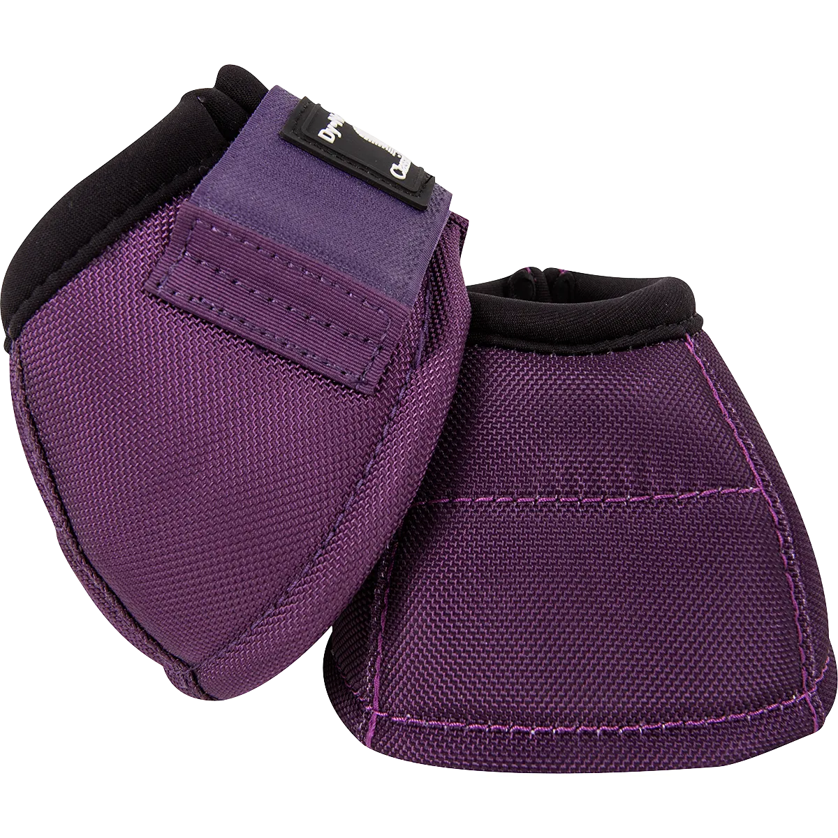 Classic Equine DyNo Turn Bell Boot-Eggplant