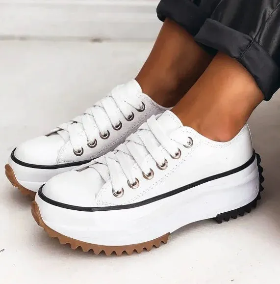 Classic Women's Sneakers - Timeless Style & Comfort