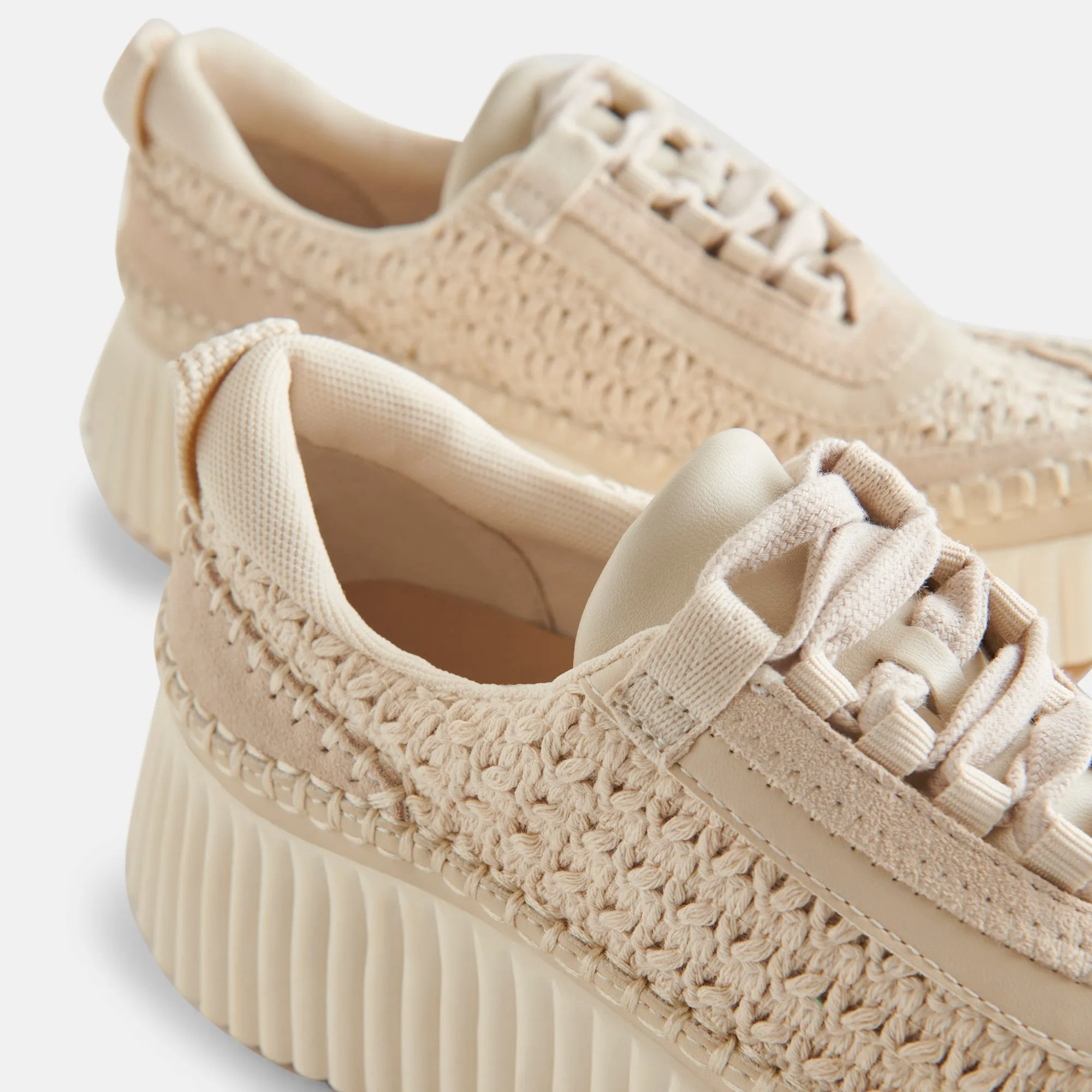 DOLEN SNEAKERS SANDSTONE KNIT - re:vita