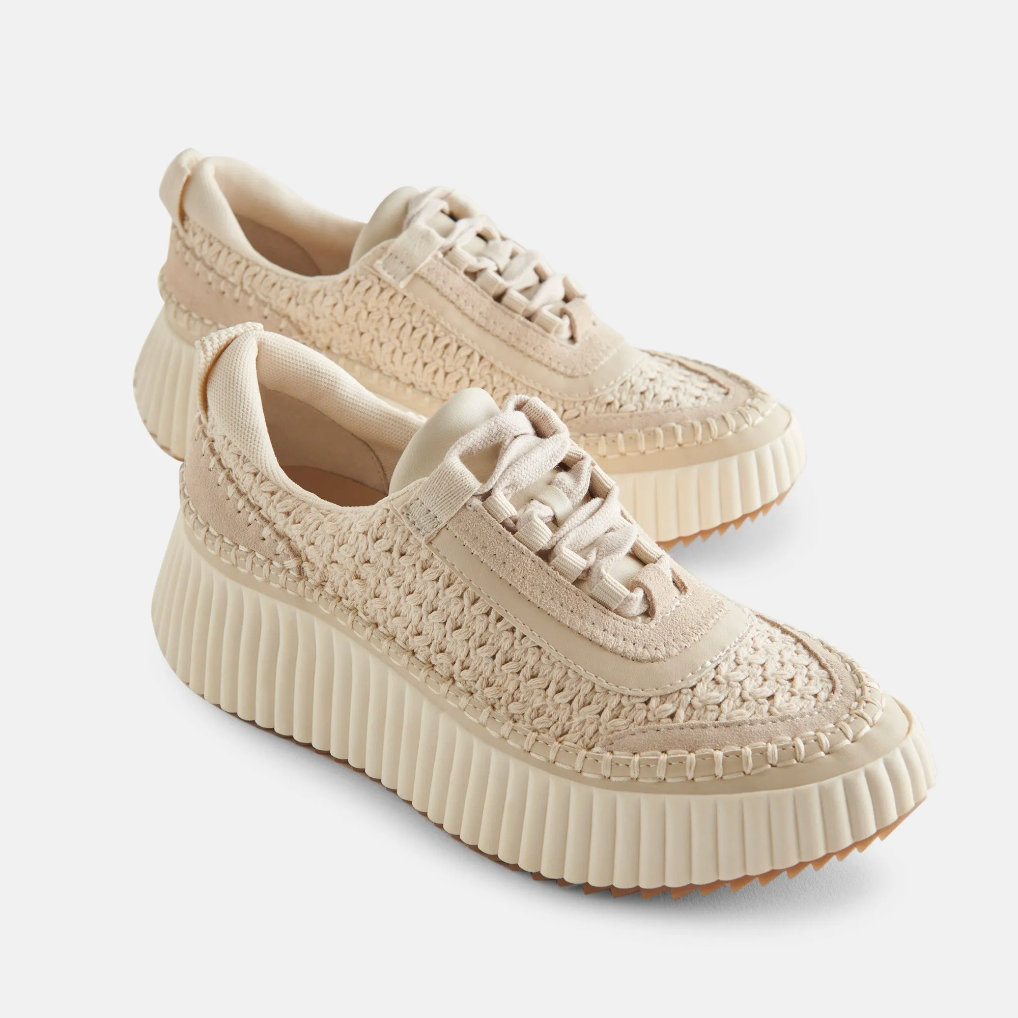 DOLEN SNEAKERS SANDSTONE KNIT - re:vita