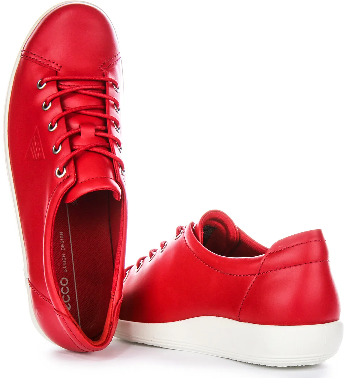 Ecco Soft 2.0 In Red For Women