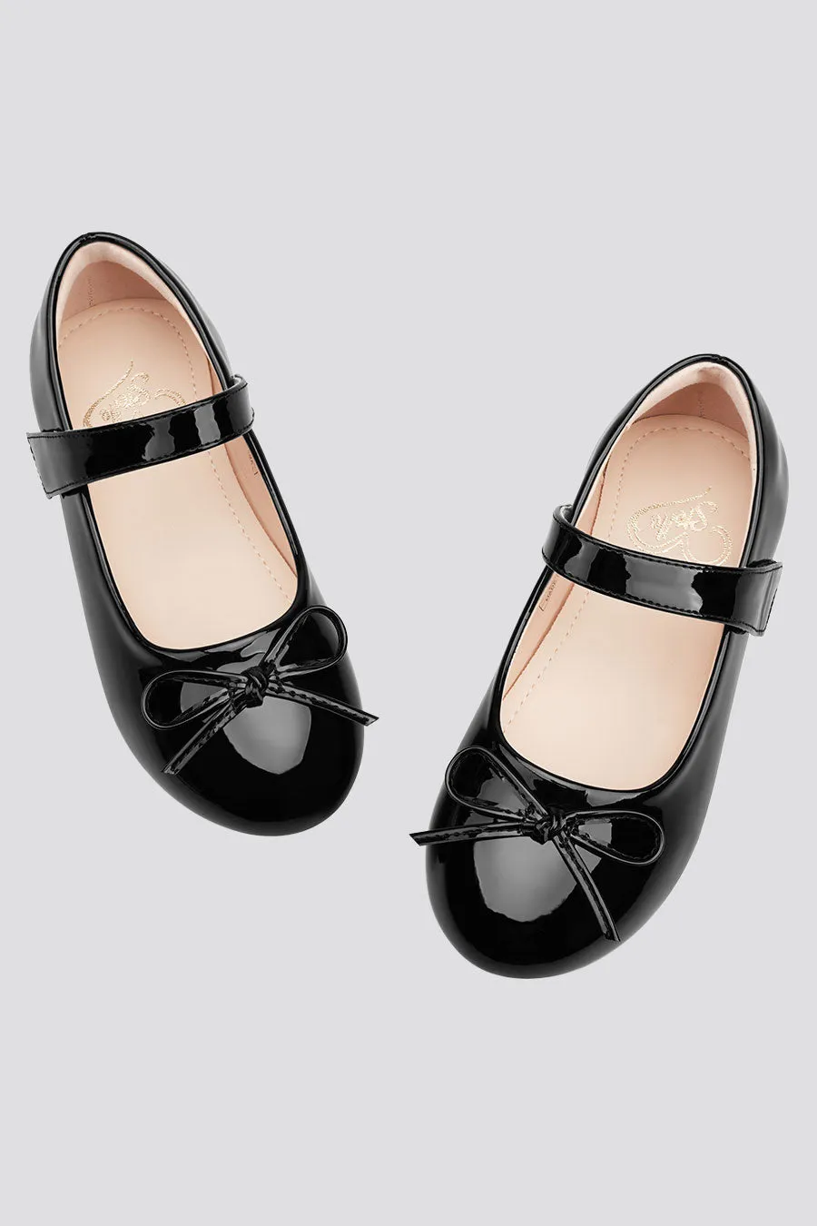 Girls Classic Mary Janes | Shiny Closed-Toe Dress Shoes