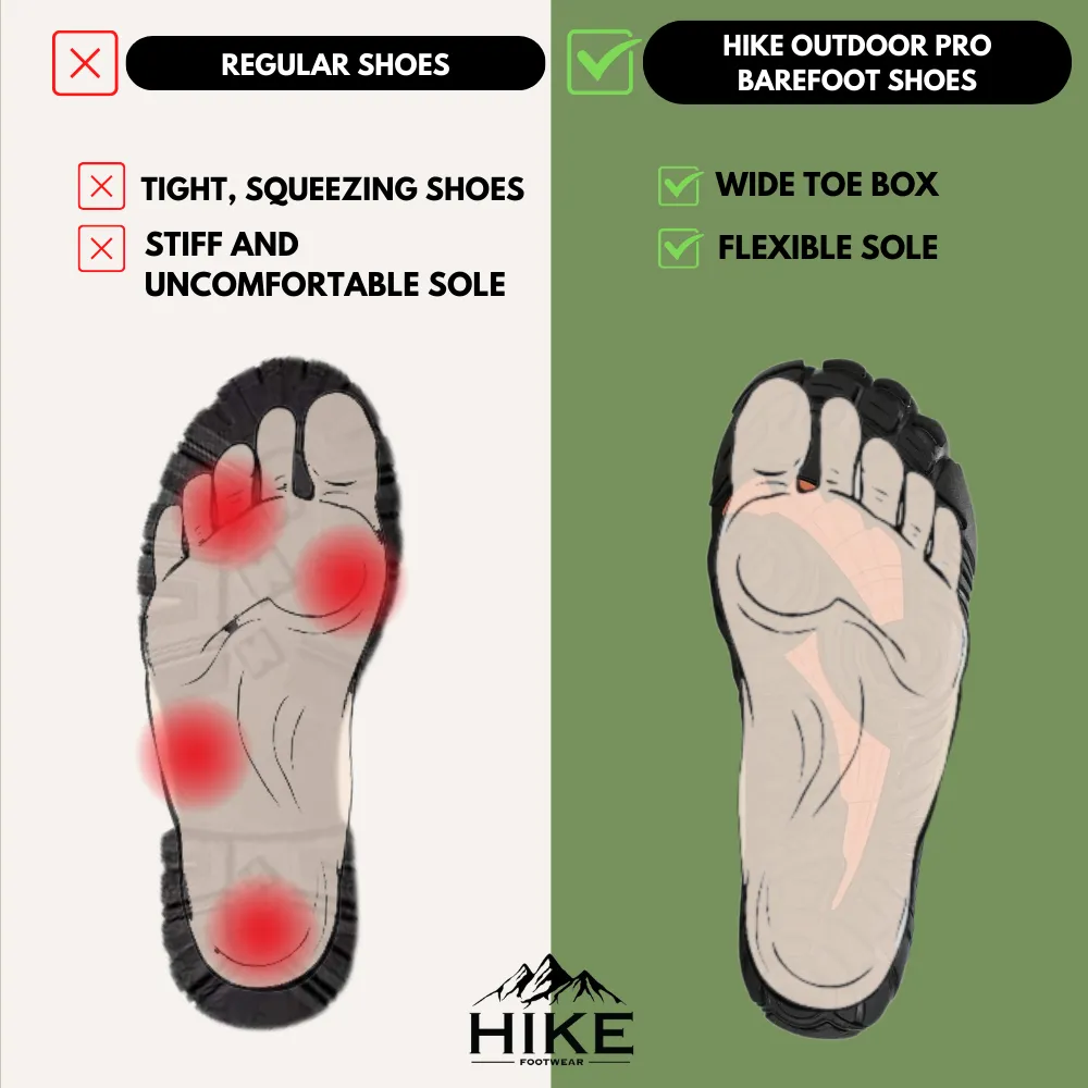 HIKE® Outdoor Pro - Slip Resistant & Waterproof Barefoot Shoe (Unisex)