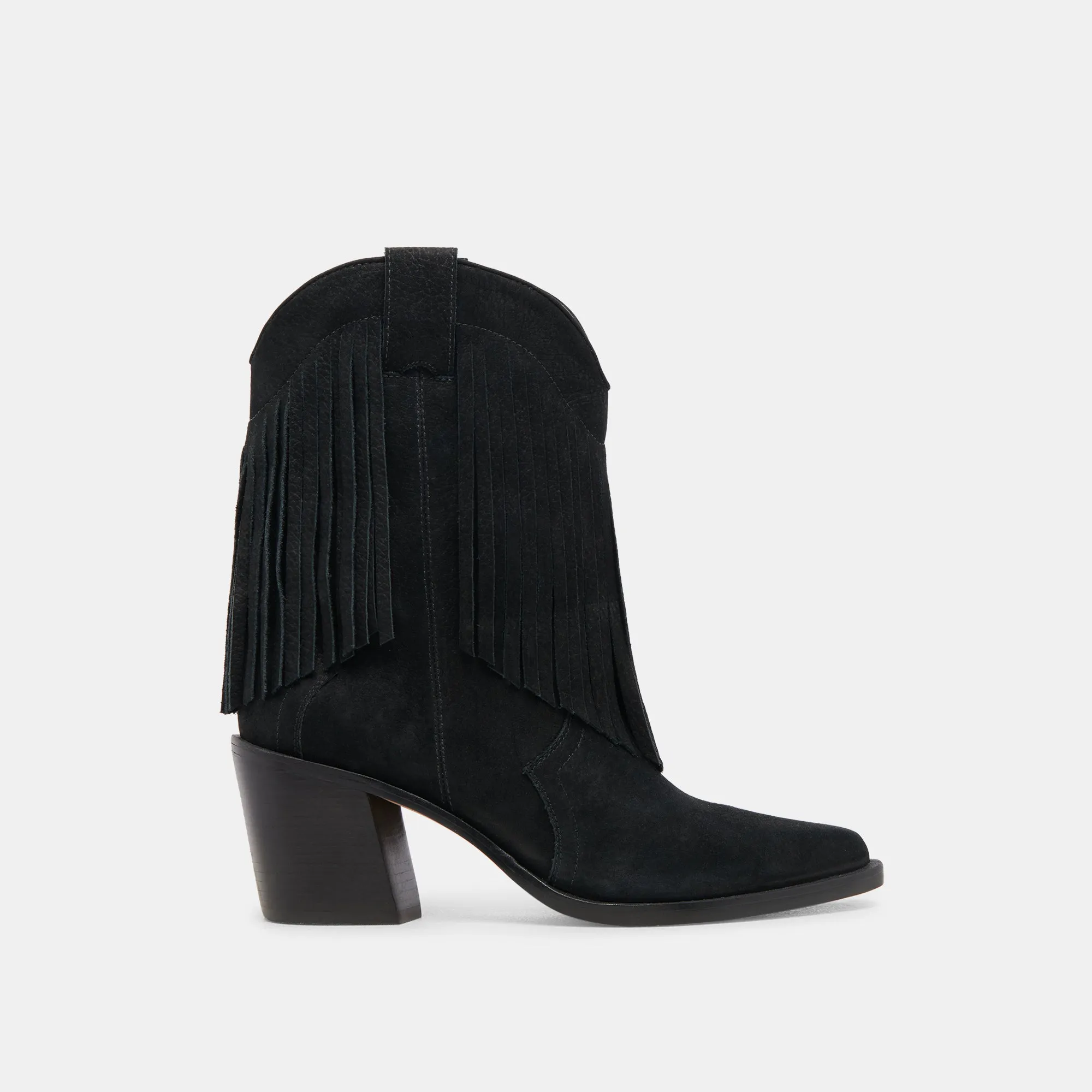 KAYLIE BOOTS BLACK NUBUCK