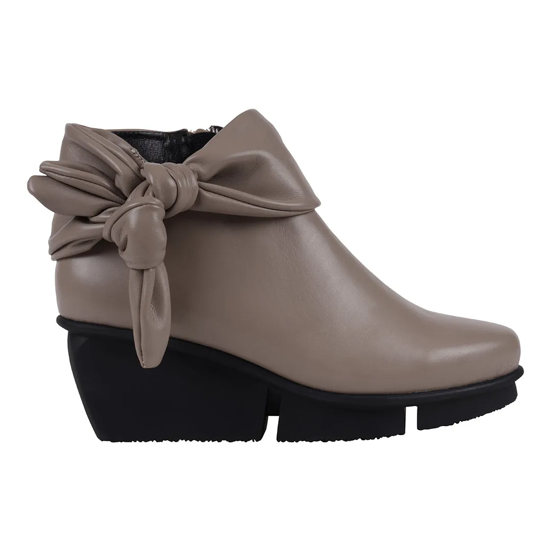 Lavan Taupe Booties