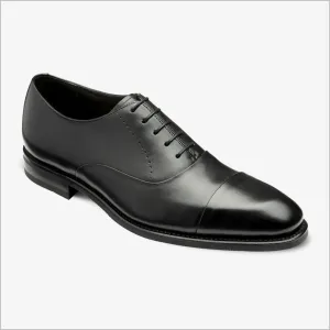 Loake phoenix Black Leather toe-cap--