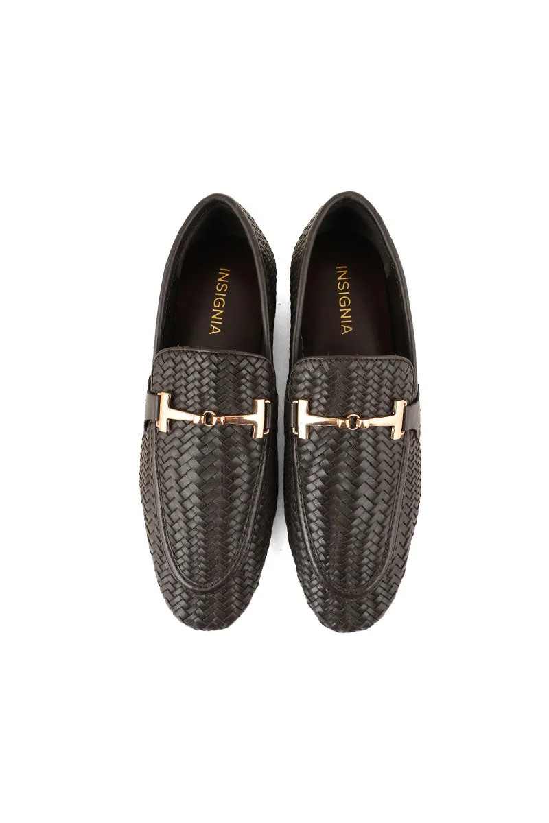 Men Formal Loafers M38073-Coffee