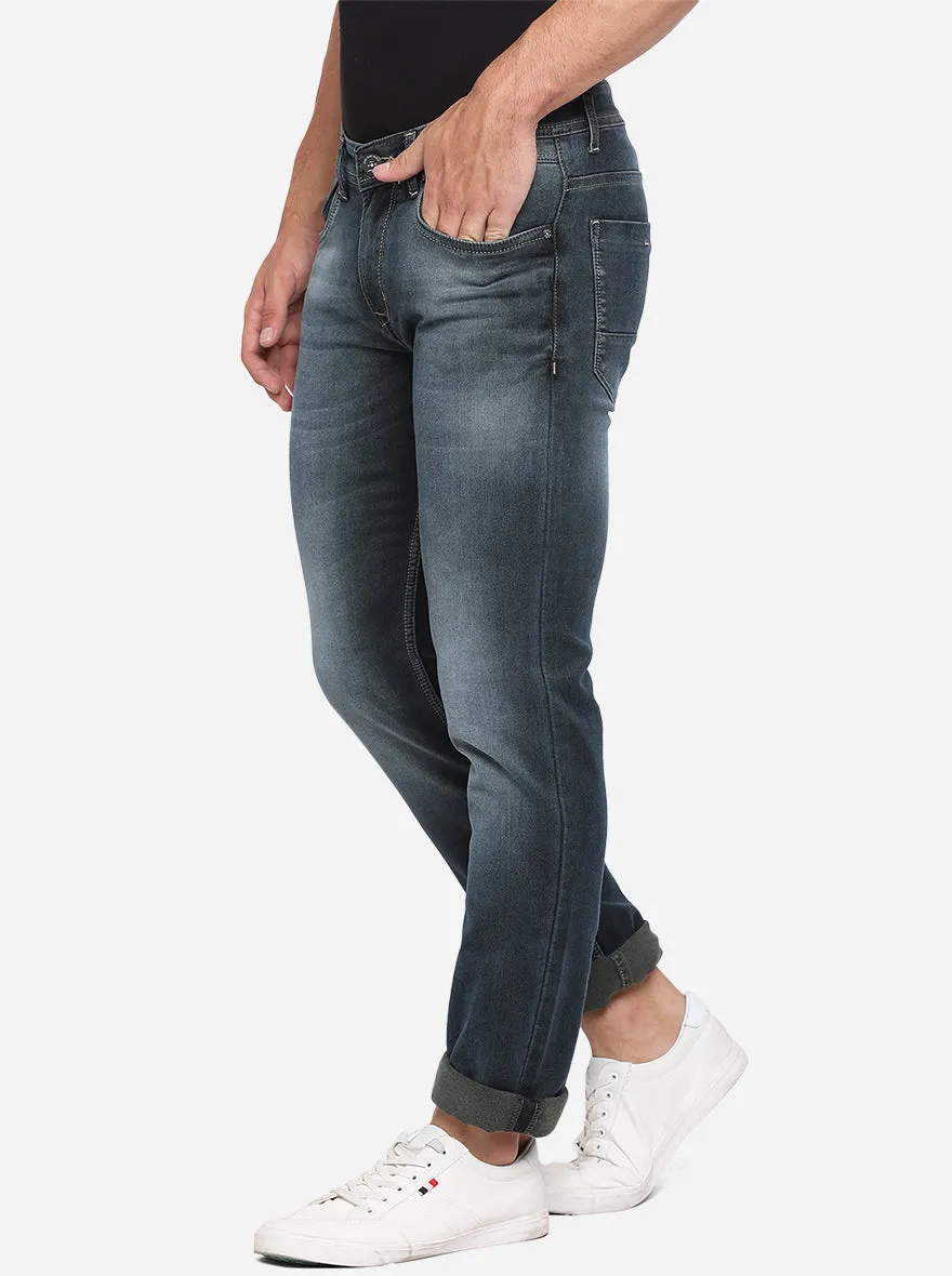 Mood indigo Washed Slim Fit Jeans | JadeBlue