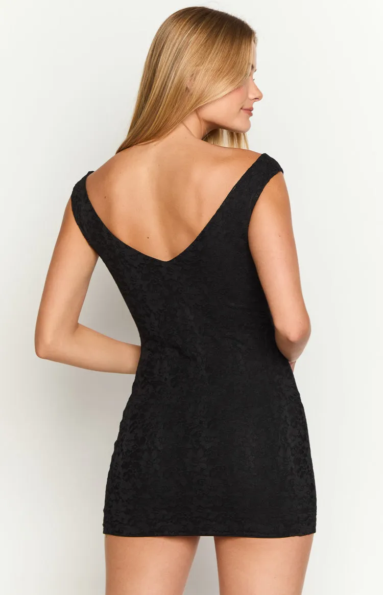 Nyla Black Mini Dress