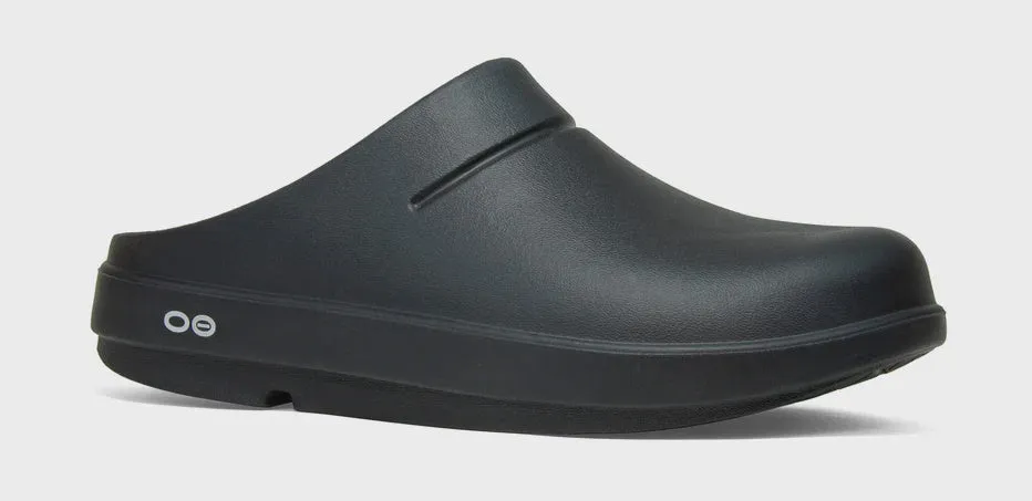 OOFOS Mens OOCLOOG Clog Black