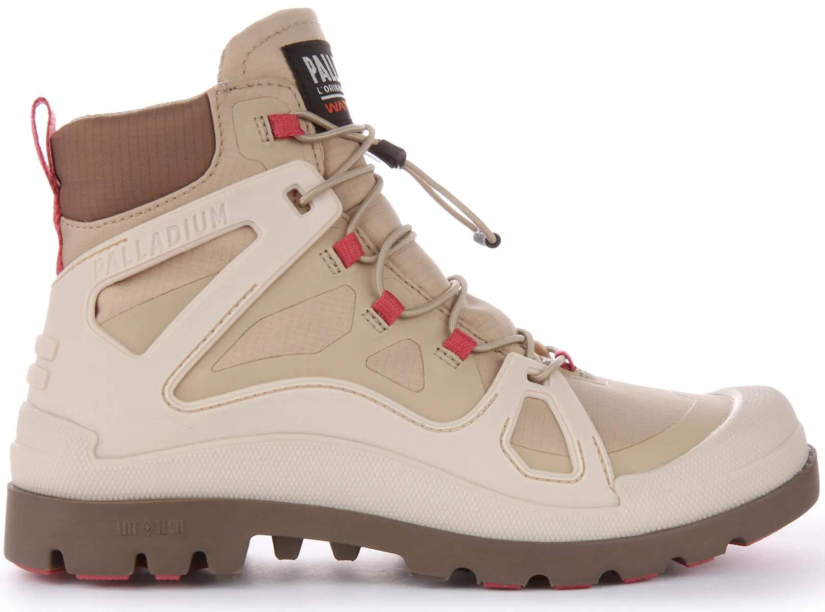 Palladium Pampa Lite  In Beige Waterproof