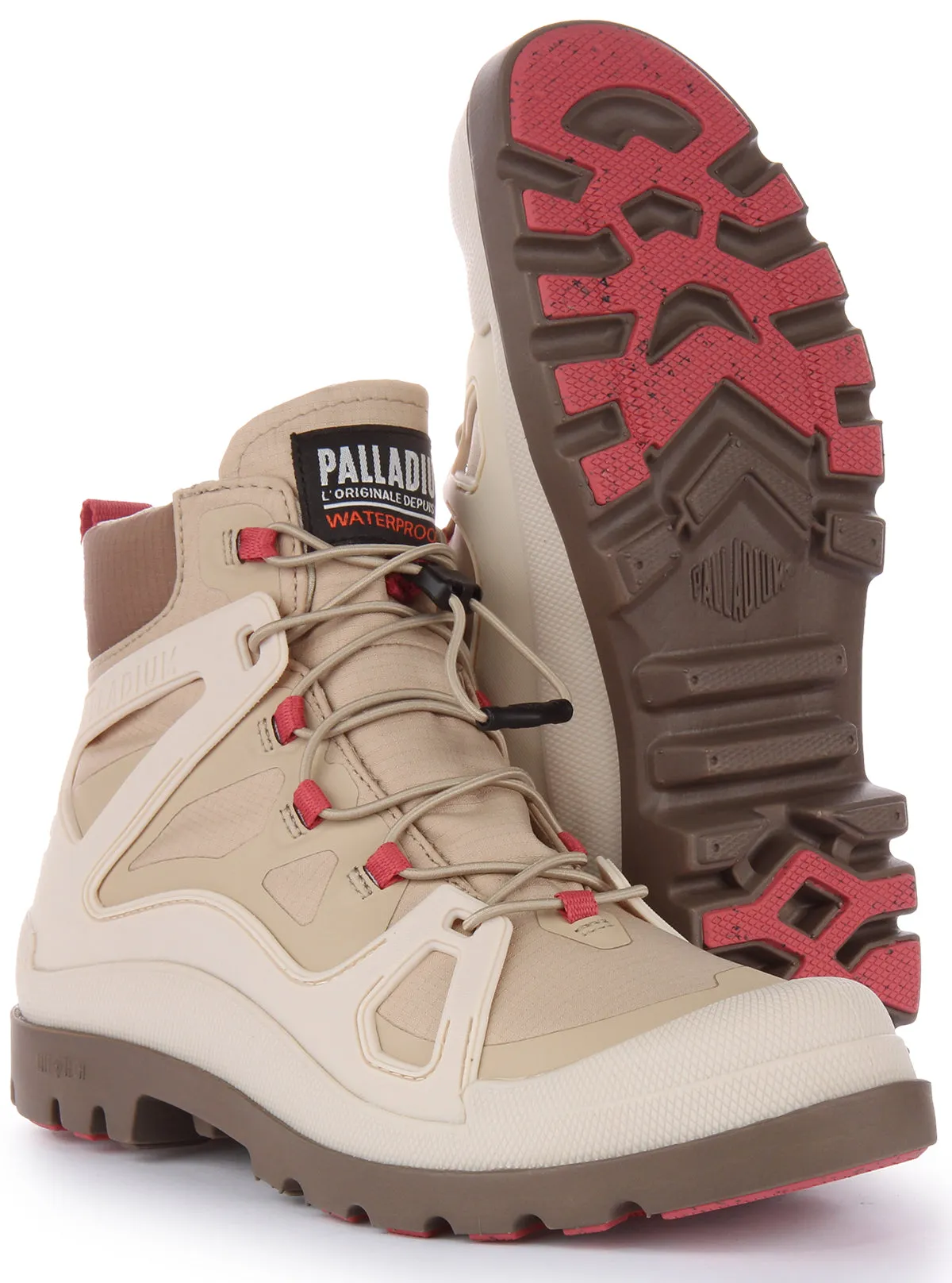 Palladium Pampa Lite  In Beige Waterproof