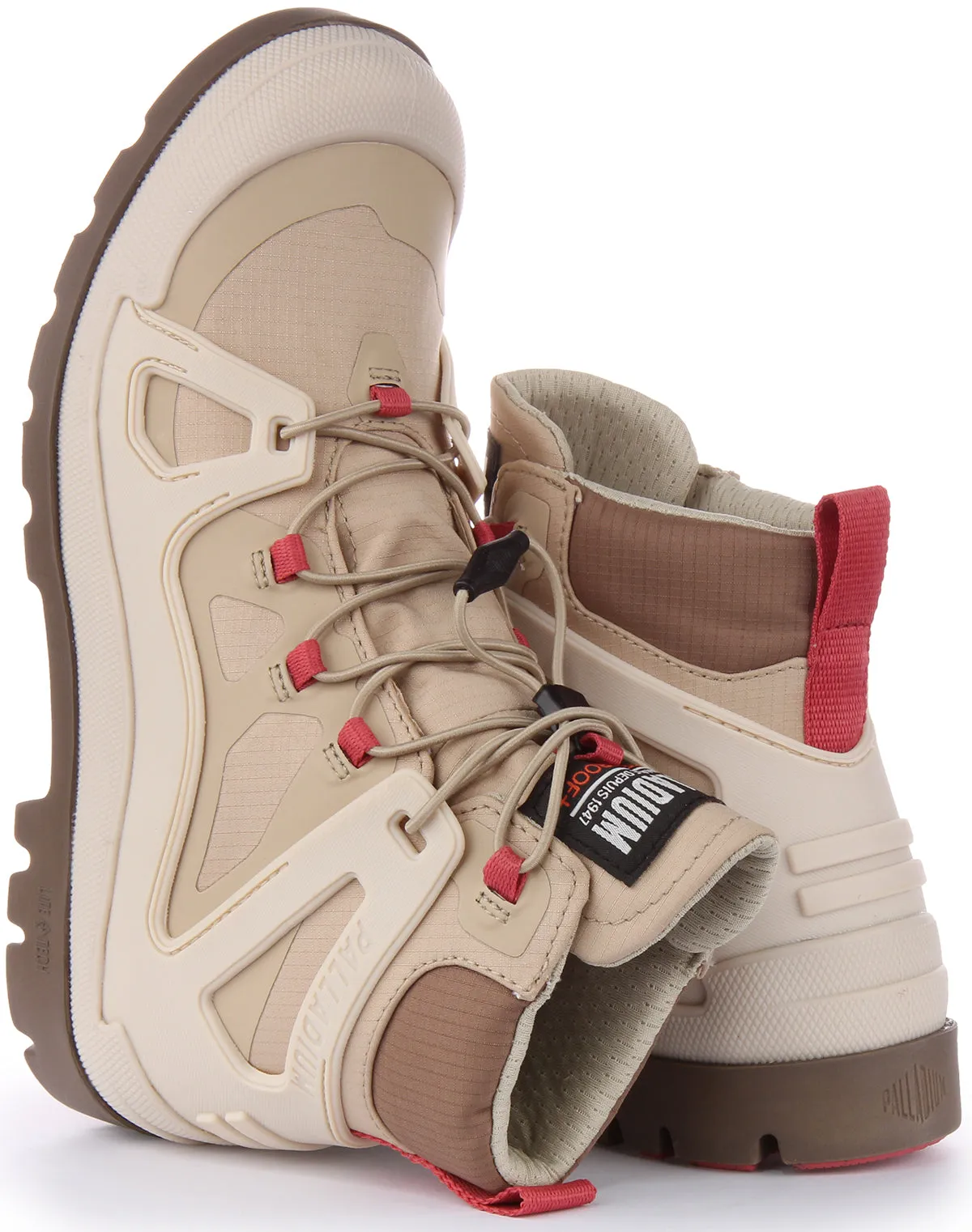 Palladium Pampa Lite  In Beige Waterproof