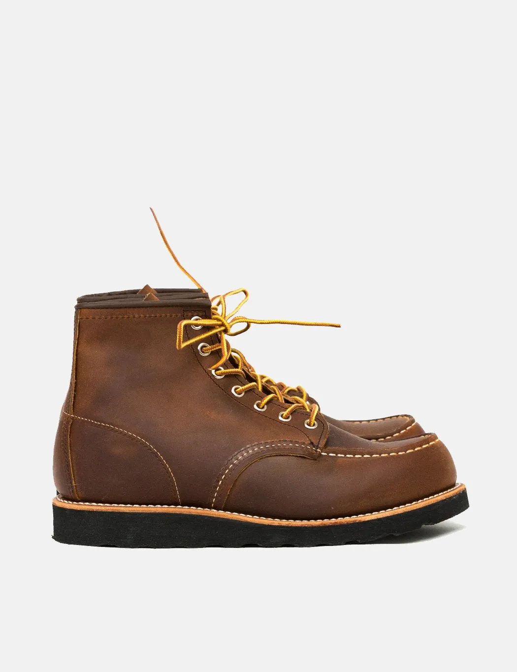 Red Wing 6" Moc Toe Boots (8886) - Copper Rough & Tough/Black Traction Sole