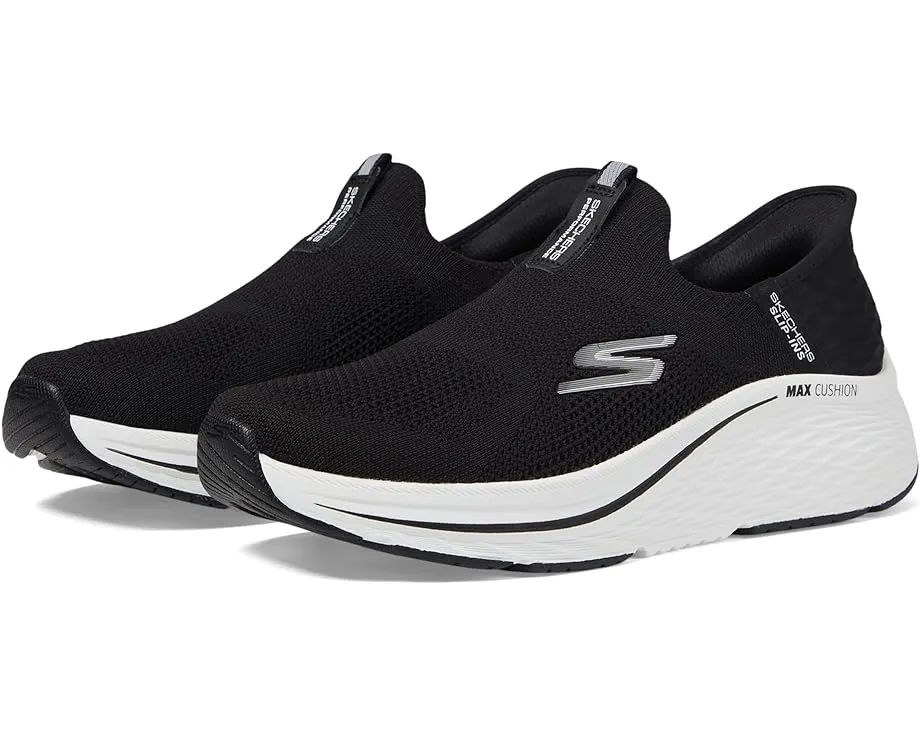 Skechers Women's Slip-Ins Max Cushioning Elite 2.0 - Black/White