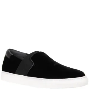 Slip-On Sneakers Velvet, Black