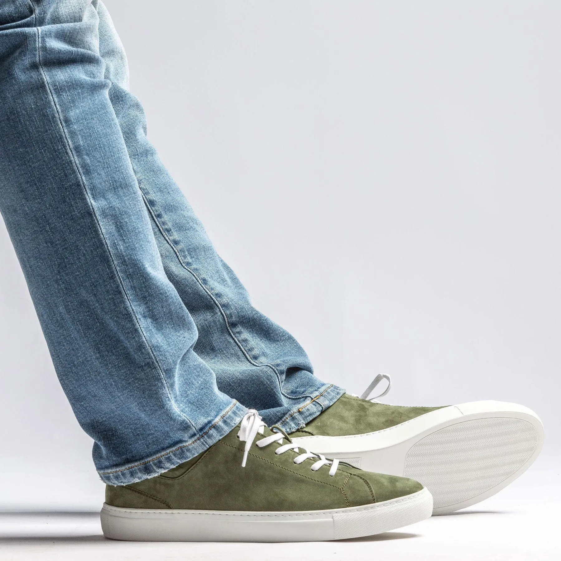 Vulcano Nubuck Sneaker Green