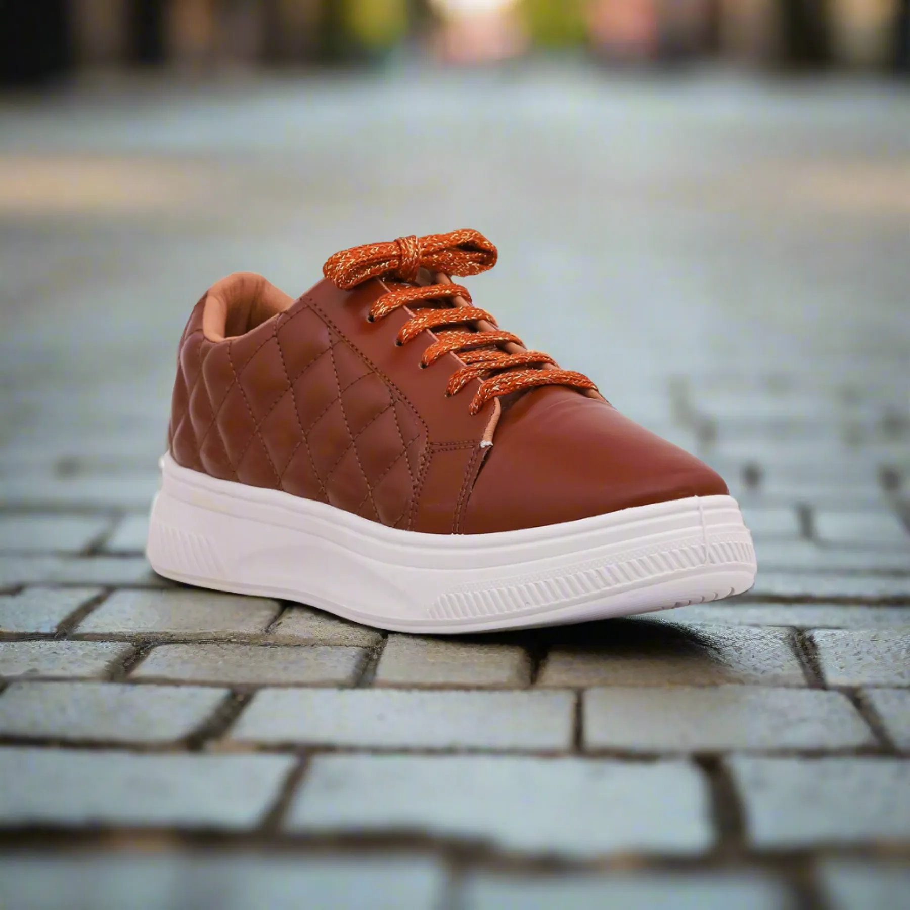 Women Brown Casual Sneaker AT7304